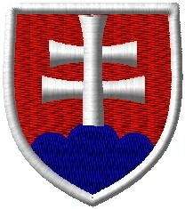 Slovenský znak 6 cm