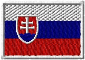 Slovenská vlajka 7,7 cm