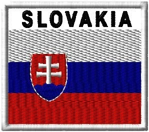 Slovenská vlajka Slovakia 7,7 cm